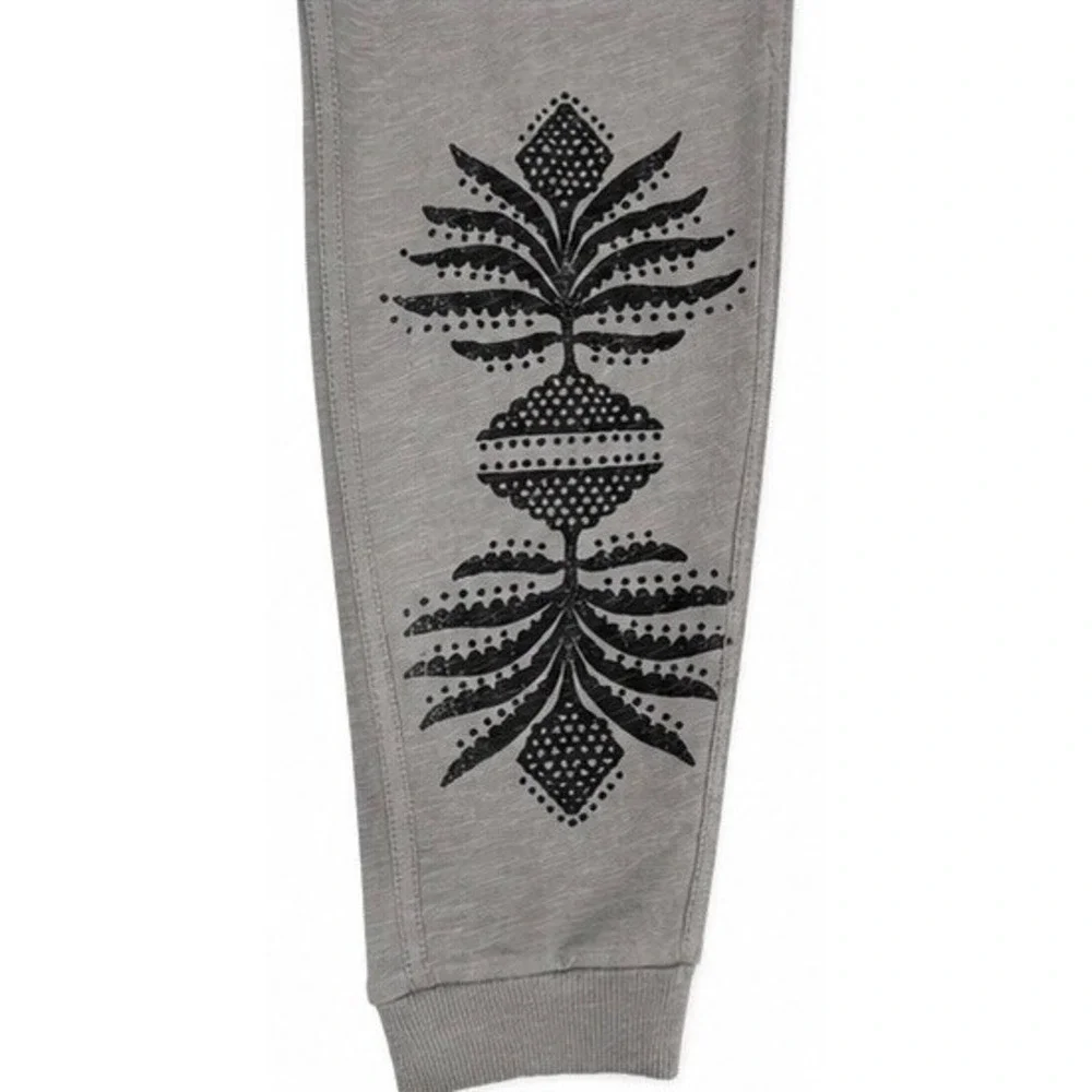 Daily Practice Anthropologie Real Fun Wow Joggers Grey Cotton Harem Pants Small